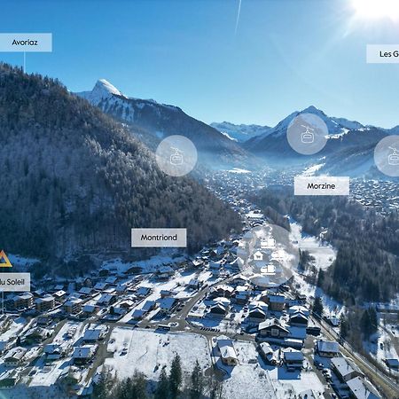 Roof Top Moutain View Direct Access Morzine Avoriaz Montriond Exterior photo